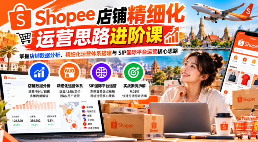 Shopee���̾�ϸ����Ӫ˼·���׿� ���յ������ݷ�������ϸ����Ӫ��ϵ�