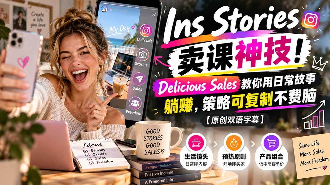 Ins Stories ������ Delicious Sales �������ճ�������׬ ���Կɸ��Ʋ�����